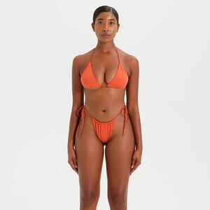 NWOT SET RIOT SWIM AMBER:  BIXI  BIKINI TOP (M), BOTTOM (L)